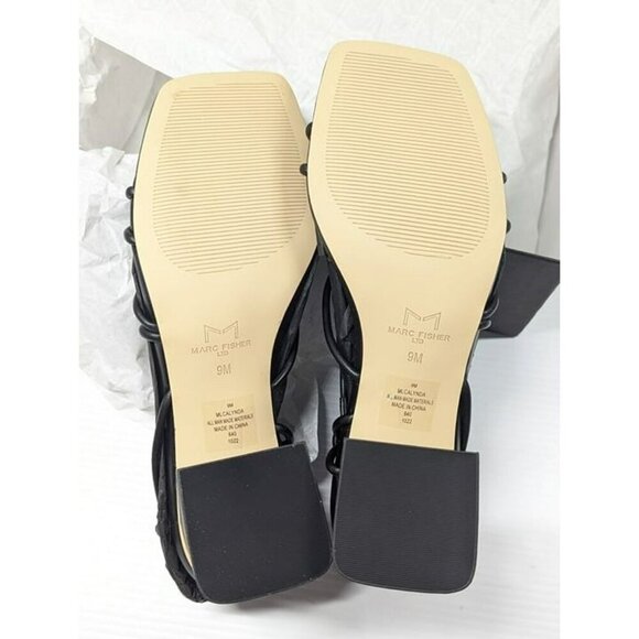 Marc Fisher LTD. Women's Calynda Strappy Block Heel Sandals Size 9 (MSRP $150) - Picture 7 of 8